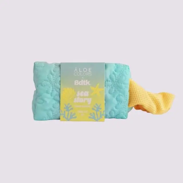 ALOE COLORS X BDTK SEA STORY BAG : Hair & Body Mist 100mL - Body Lotion 100mL & Shower Gel 100mL
