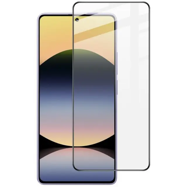 Full Cover Tempered Glass για Xiaomi Redmi Note 14S- Black OEM