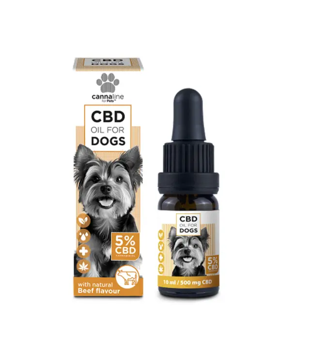 Cannaline for Pets 5% CBD Oil for small Dogs