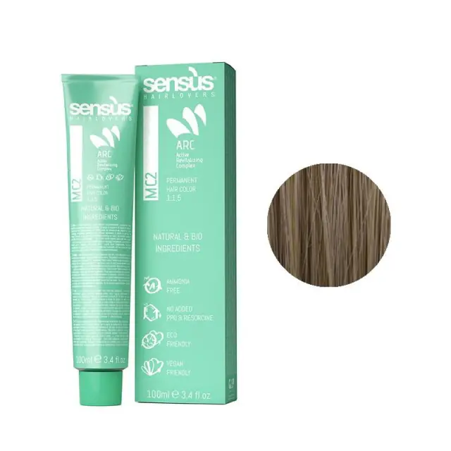 Sensus MC2 Permanent Hair Color 7.0 Blonde 100ml - (μόνιμη βαφή χωρίς αμμωνία ξανθό)