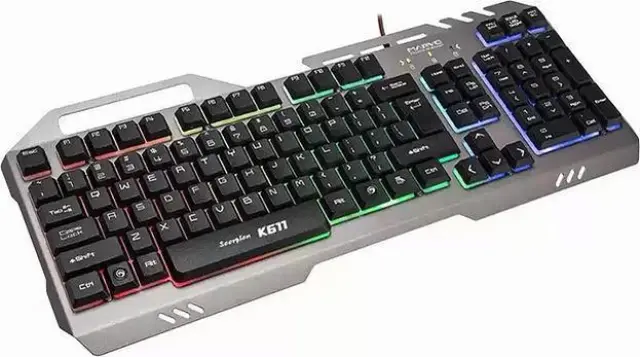 Marvo Gaming Πληκτρολόγιο με φωτιζόμενα πλήκτρα KG611 2