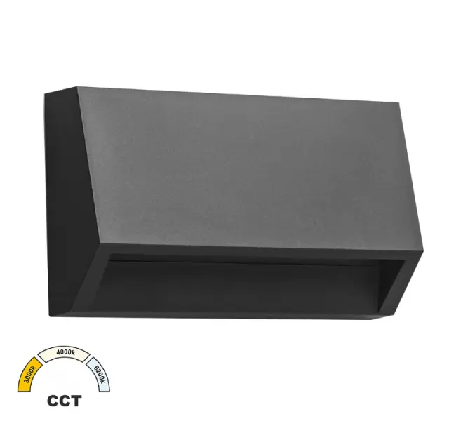 LED ΦΩΤΙΣ.PC ΕΠΙΤ. ΕΜΜΕΣ. ΚΥΡΤΟ ΟΡΘΟΓ 2W CCT IP65 ΓΡΑΦΙΤΗΣ