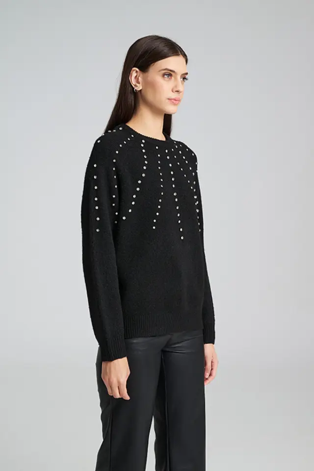 Πλεκτό με Διακοσμητικές Πέρλες MILLA SWEATER - XS 3