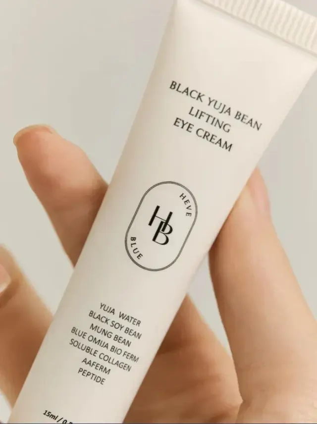 Heveblue Black Yuja Bean Lifting Eye Cream - Συσφικτική κρέμα ματιών 15ml 2