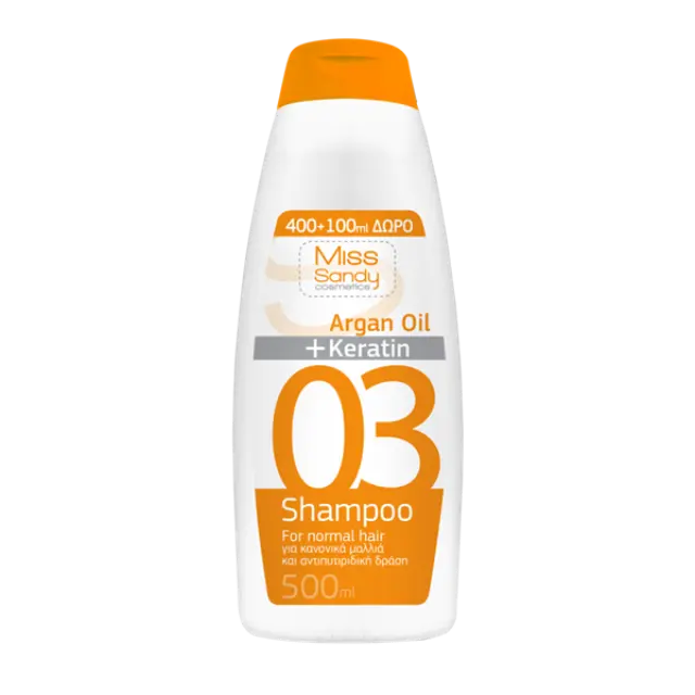 Miss Sandy Σαμπουάν Με Αrgan Oil 500ml