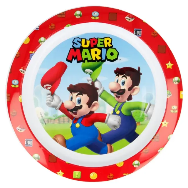 Πλαστικό πιάτο Kids Micro Plate Super Mario -21447 2
