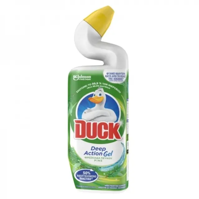 Duck Deep Action Gel Καθαρισμού Λεκάνης 750ml πεύκο