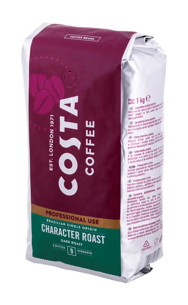 Coffee Bean COSTA PROFESSIONAL 1KG BRAZILIAN SINGLE ORIGIN