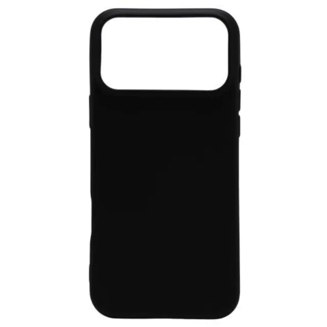 Θήκη Soft TPU inos Apple iPhone 18 Pro Max/ 17 Pro Max S-Cover Μαύρο N69010