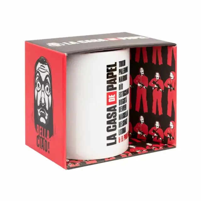 Κούπα 330ml LA CASA DE PAPEL Μάσκα