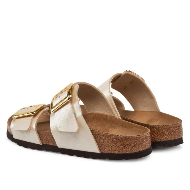 Γυναικεία Ανατομικά Σανδάλια Birkenstock Sydney 1029492 Pearl White Narrow Fit Άσπρο - 37 3