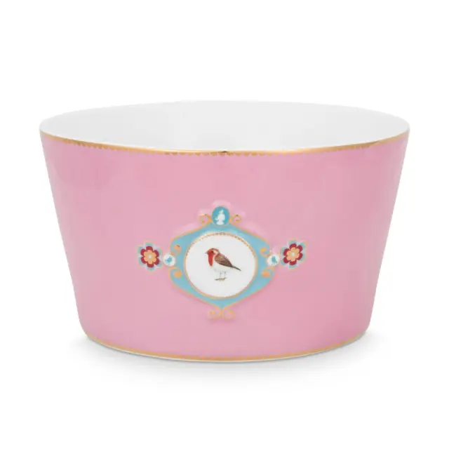 Pip Studio Σαλατιέρα / Μπωλ 15cm Love birds (ροζ)