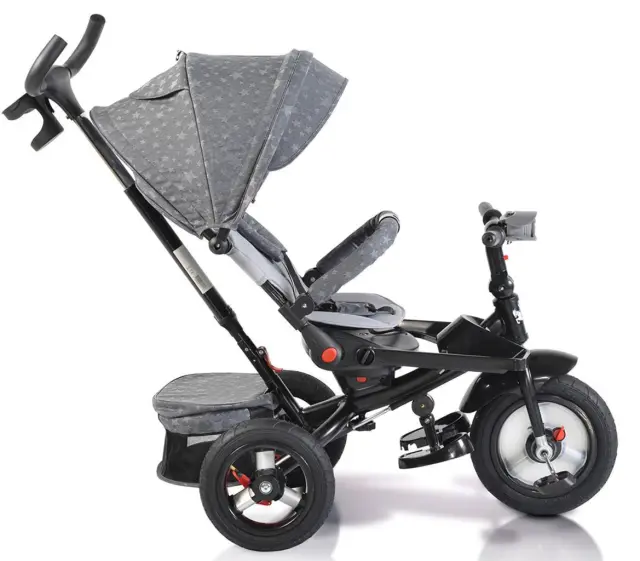 Τρίκυκλο Παιδικό Ποδηλατάκι Air Wheels Jockey Byox Dark Red 3800146242909 3