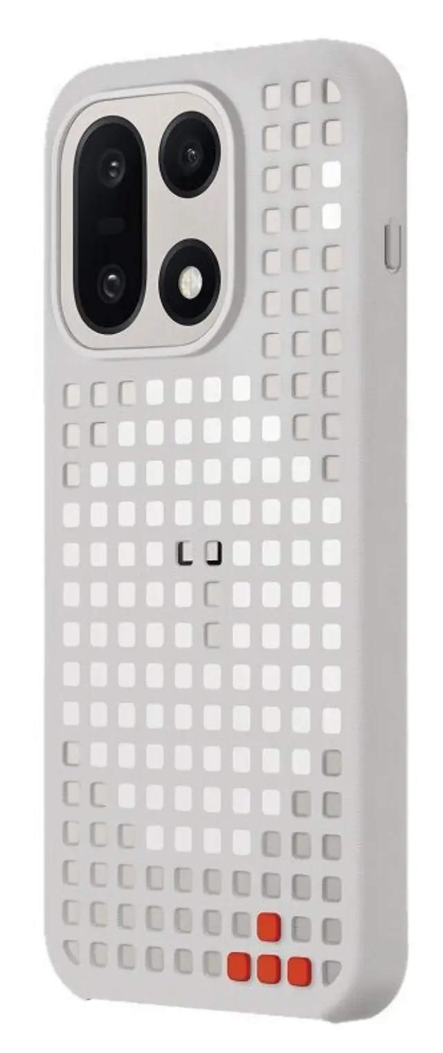 OnePlus Hole-Pattern Magnetic Cover for 15 5G Grey 2