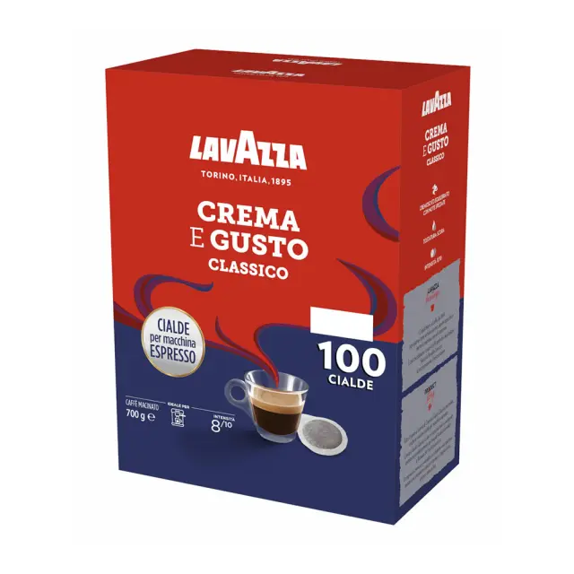 Ταμπλέτες Espresso Lavazza Crema E Gusto Classico ese Pods - 100 τεμ.