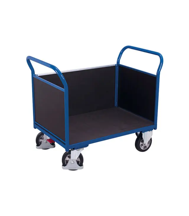 Variofit sw-800.322 Τρόλεϊ Μεταφοράς 3 Πλευρών Αντιολισθητικό για Φορτίο Βάρους ως 1000kg