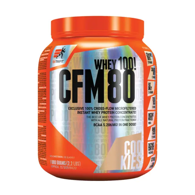 Extrifit CFM Instant Whey 80 cookies, 1000-g