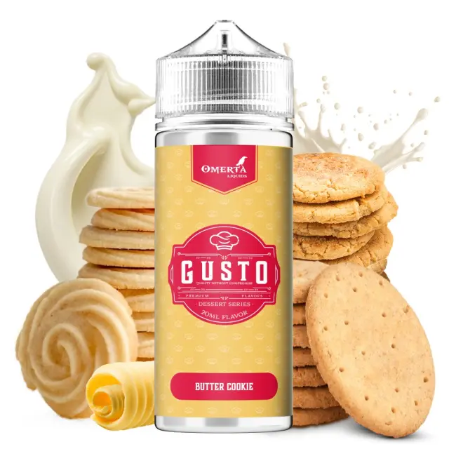Butter Cookie 20ml (120ml) - Gusto by Omerta