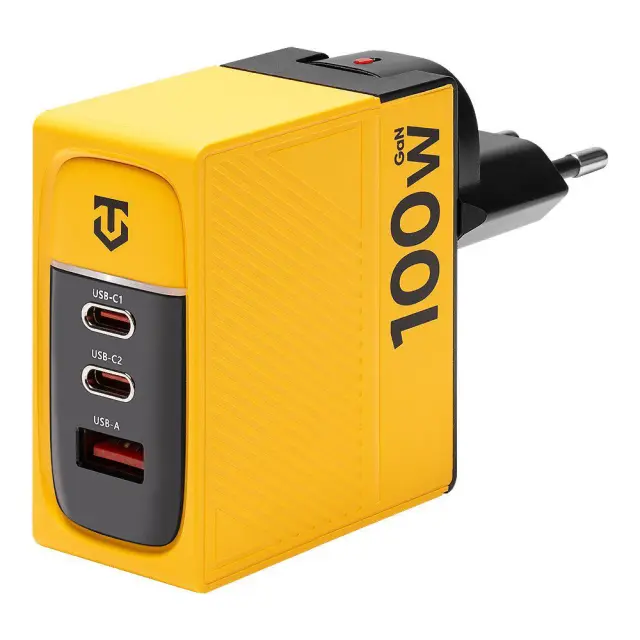 Φορτιστής Tactical Nett Warrior GaN 100W Yellow