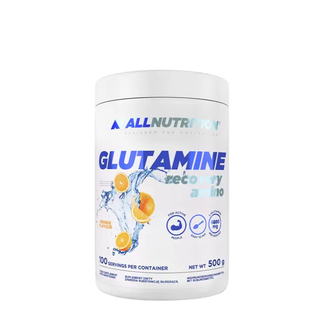 ALLNUTRITION Glutamine Recovery Amino Orange, 500 g