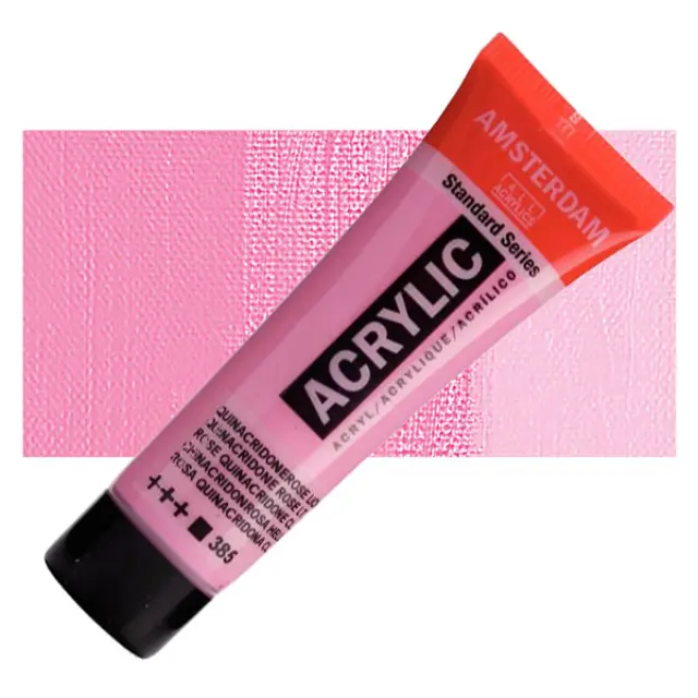 Ακρυλικό Talens Amsterdam 385 Quinacridone Rose Light - 20ml