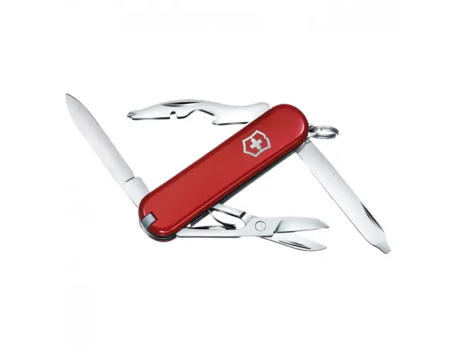 Ελβετικός Σουγιάς Victorinox Rambler με 10 λειτουργίες και μήκος 5.8cm - Red0.6363