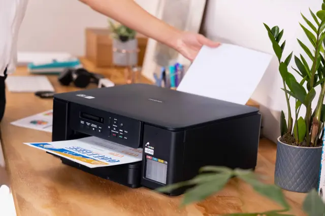 Brother DCP-T530DW Έγχρωμο Πολυμηχάνημα Ink Tank A4 με Wi-Fi, Εκτύπωση, Σάρωση, Φωτοτυπία + Αυτόματη Εκτύπωση Διπλής Όψης – Μαύρο 2