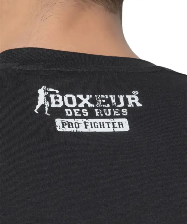 Boxeur Des Rues - Ανδρικό Κοντομάνικο Μπλουζάκι T-Shirt BXM0202843CC-BLACK Μαύρο - L 3