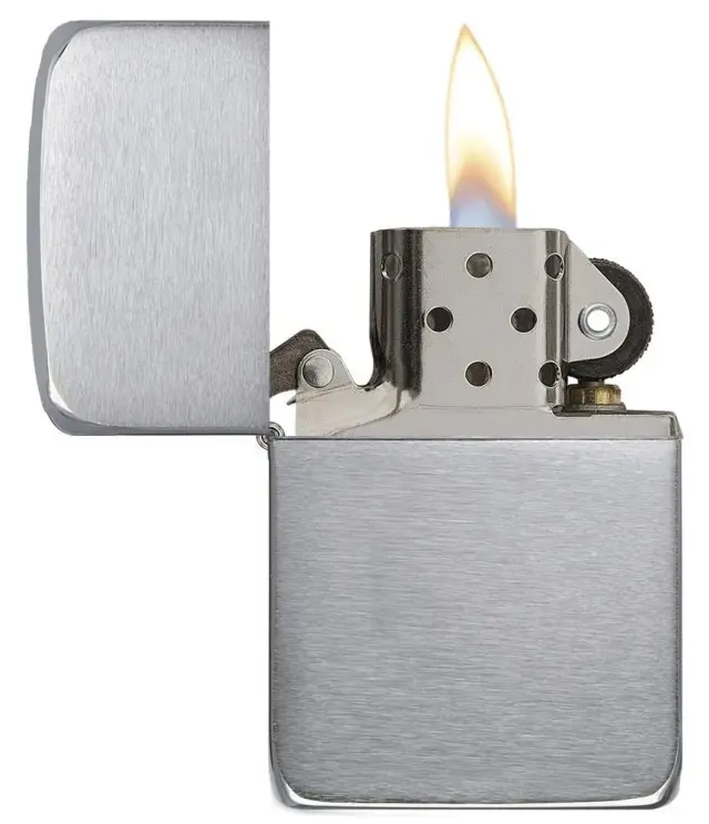 Αναπτηρας Zippo Replica Vintage χρωμιου σκετος 1941 3