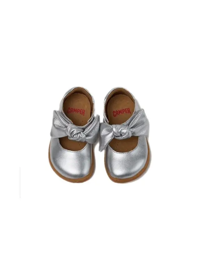 Βρεφικό Παπούτσι για Κορίτσια Camper Peu Silver (Μεγέθη 21-26) ΓΚΡΙ 2