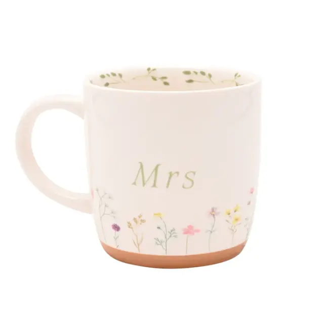 Σετ 2 Κούπες κεραμικές Love Story Ceramic Mugs - Mr + Mrs WG1269 2