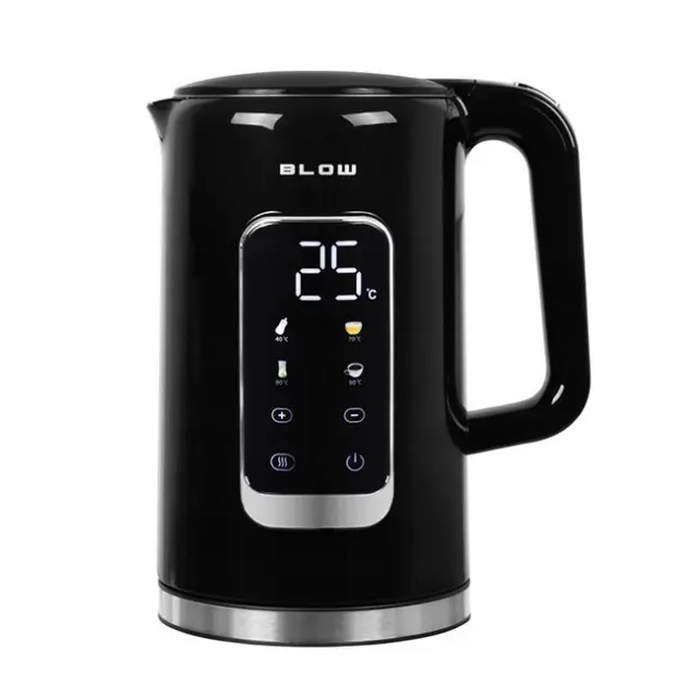 BLOW Βραστήρας BK-17PBT 1.7L 2500W WI-FI TUYA Black (44-763#)