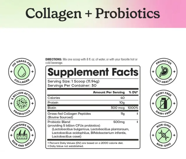 Fit & Lean Collagen Probiotics 2