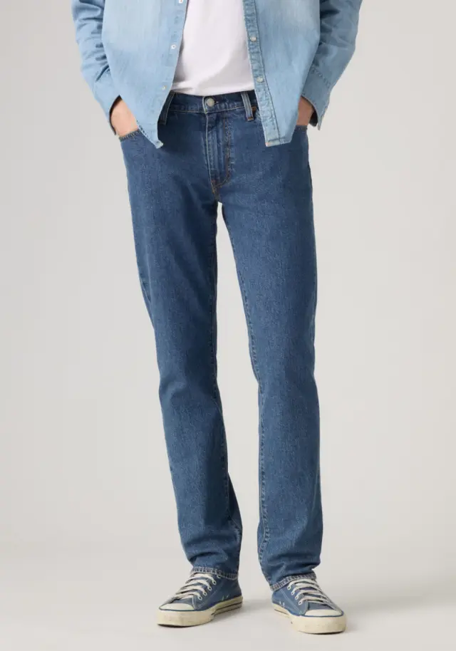 511™ SLIM MED INDIGO - WORN IN - 511 SLIM LAUGH IT OFF Med Indigo