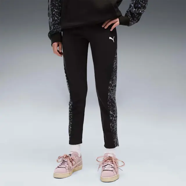 Puma Girl's Sport Animal 7/8 Leggings Μαύρο 694848-01 (Puma)