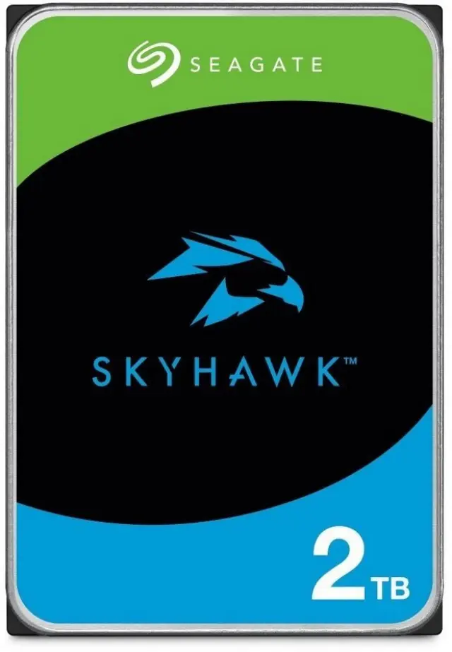 Seagate SkyHawk internal hard drive 2 TB 256 MB 3.5" Serial ATA III (ST2000VX017)