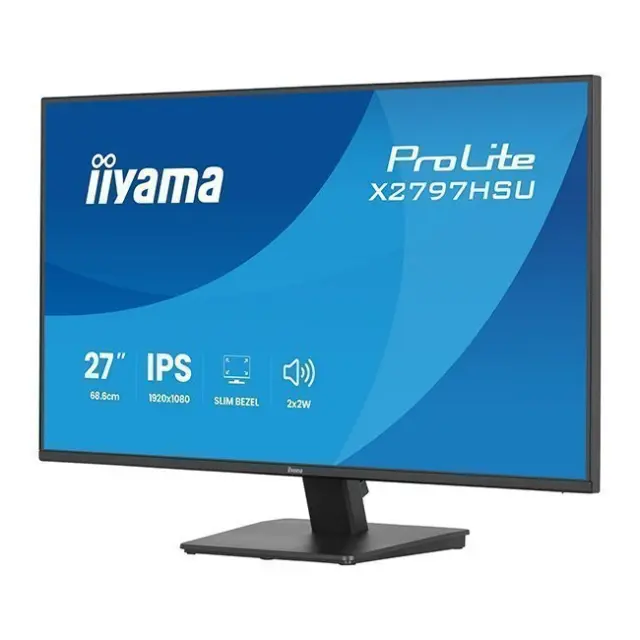 iiyama ProLite X2797HSU-B1 computer monitor 68.6 cm (27") 1920 x 1080 pixels Full HD LED Black 2
