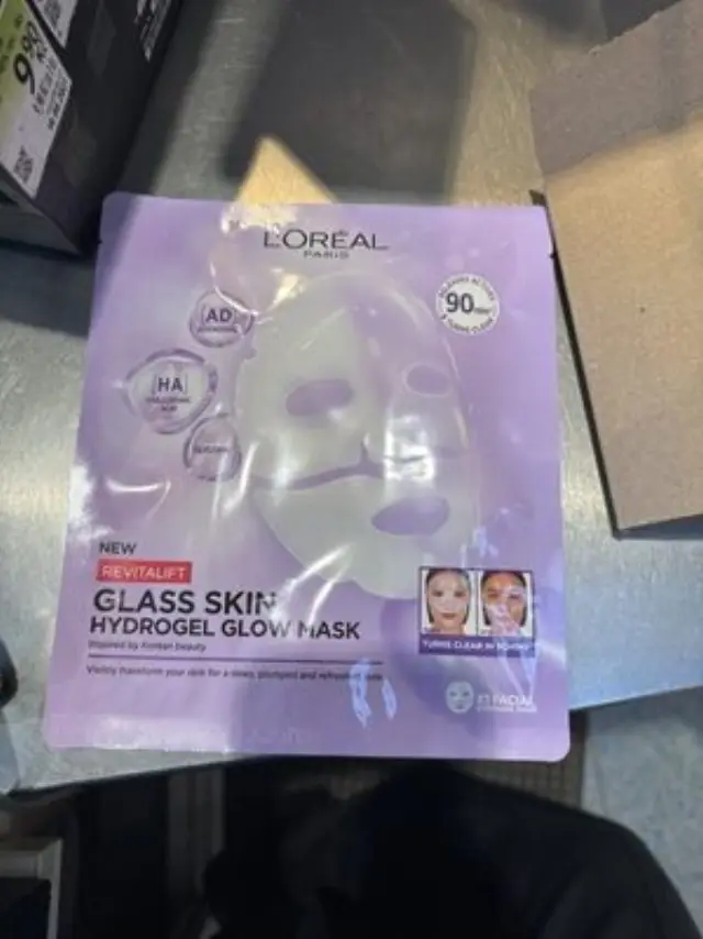 L'Oreal Paris Revitalift Filler Glass Skin Hydrogel Μάσκα Προσώπου Για Λάμψη 25g