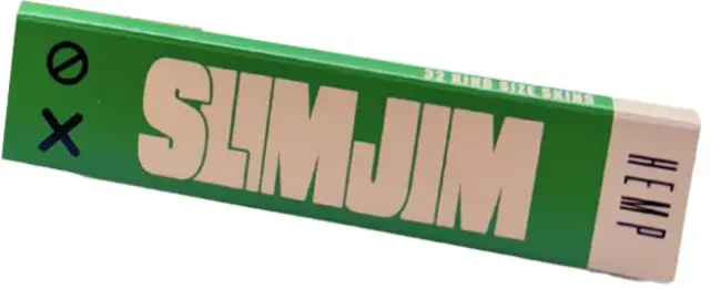 Slim Jim Χαρτάκια King Size Slim Hemp 32φ.