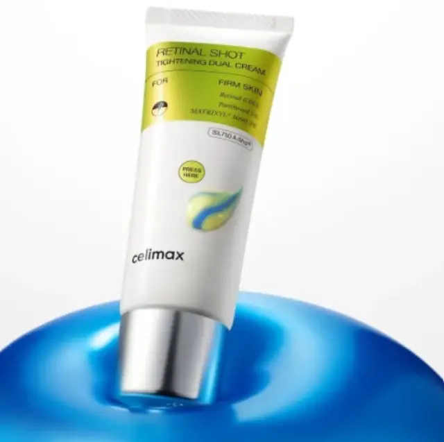 Celimax The Vita-A Retinal Shot Tightening Dual Cream Αντιγηραντική Κρέμα Προσώπου Διπλής Σύνθεσης, 50ml 3