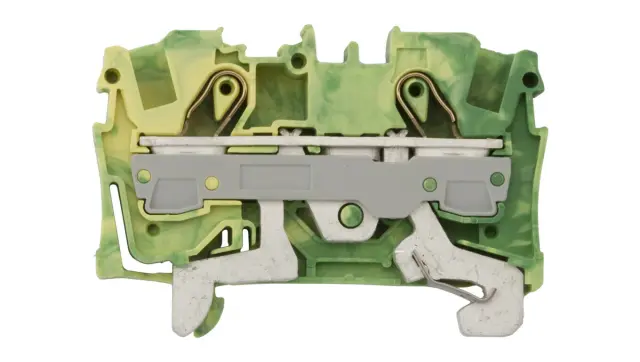 2-conductor ground terminal block 6 mm² suitable for Ex e II applicati