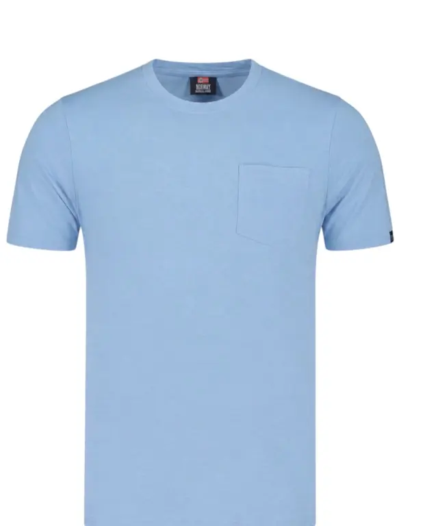 Norway Nautical School - Ανδρικό T-shirt Κοντομάνικο 866031-RIVIER Γαλάζιο