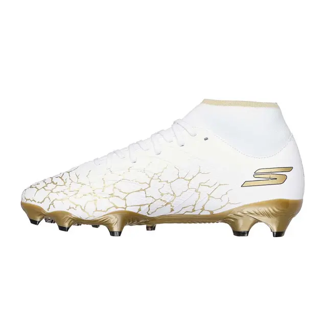 Skechers Men's SKX_1.5 Academy FG High Άσπρο - Χρυσό 252019-WBGD (Skechers) - 44 2