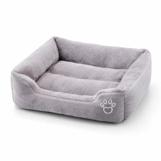Μεγαλύτερο μαλακό κρεβάτι 80 x 60cm με plush επιφάνεια και γέμιση PP cotton.