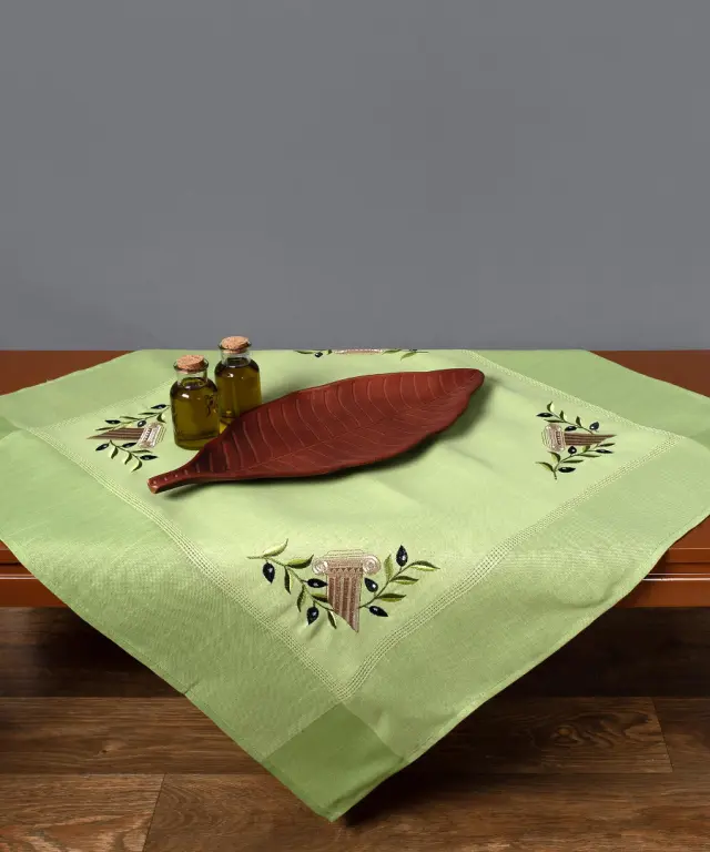 Τραπεζομάντηλο N3 (160cm x 210cm) πράσινο - -