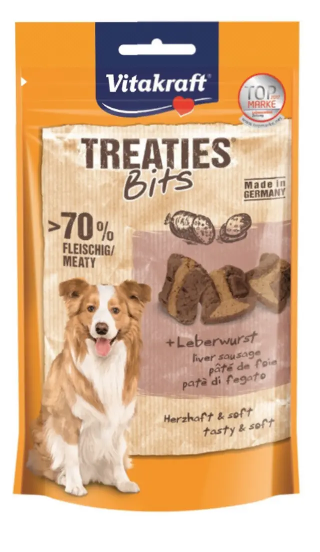 Vitakraft - Treaties Bits Liver 120gr - 28807 - Pet Supplies