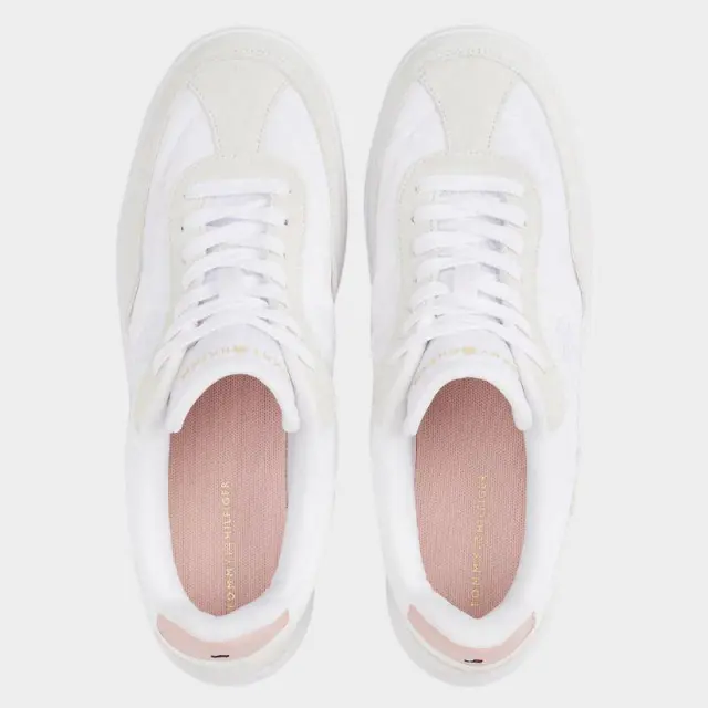 Tommy Hilfiger - Γυναικεία Sneakers Th Heritage Sneaker FW0FW08643-YBS Λευκό - 40 3