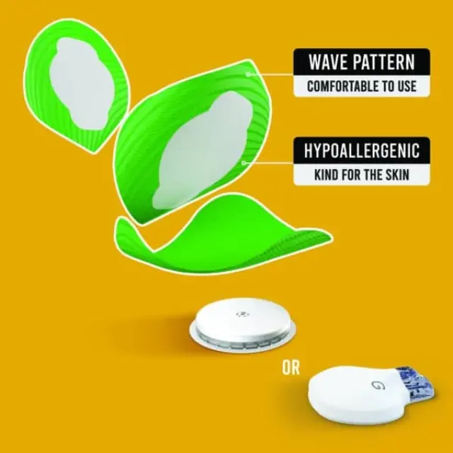 Not Just a Patch Original Αδιάβροχο Αυτοκόλλητο για Αισθητήρα Freestyle Libre 2 Plus, Medtronic Guardian, Sibionics GS1 & Medtrum TouchCare Nano 20τμχ – Πράσινο 2