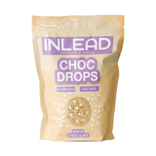 Choc Drops 150g Inlead White Chocolate