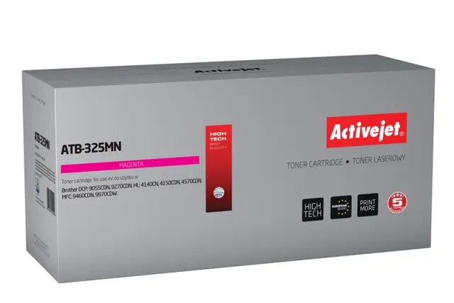 Activejet ATB-325MN Toner (replacement for Brother TN-325M Supreme 3,500 pages magenta)
